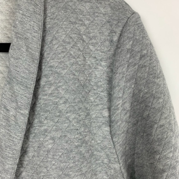 EILEEN FISHER Quilted Jersey Stand Collar Jacket - Picture 5 of 7